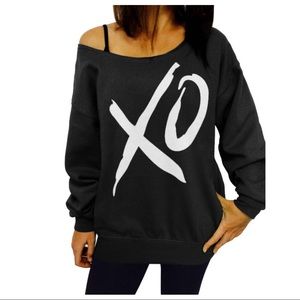 Oversized Black Sweatshirt